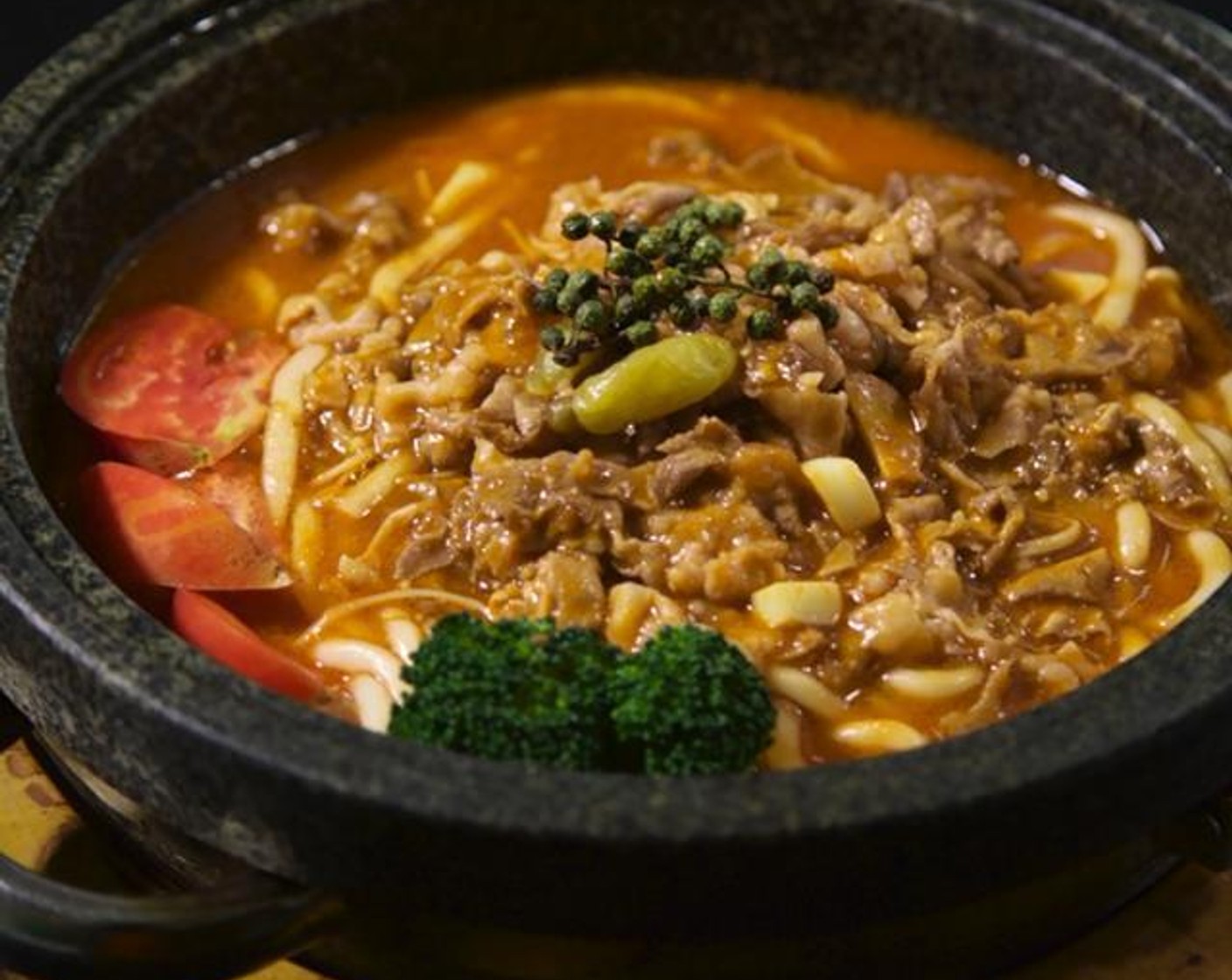 Chinese-Style Beef & Tomato Soup