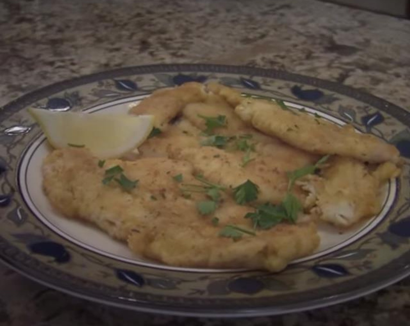 Pan Fried Filet of Sole Fish