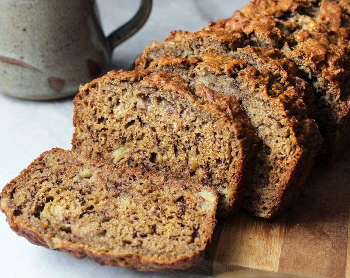 Roasted Banana Banana Bread