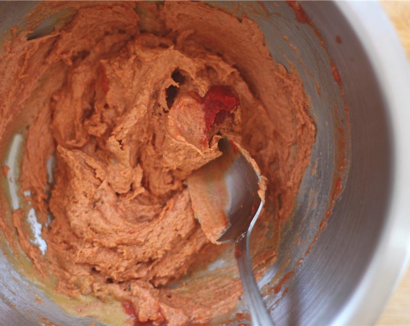 step 4 In a large, heat-proof bowl, combine the Tahini (3/4 cup) and Tomato Paste (1/2 cup).