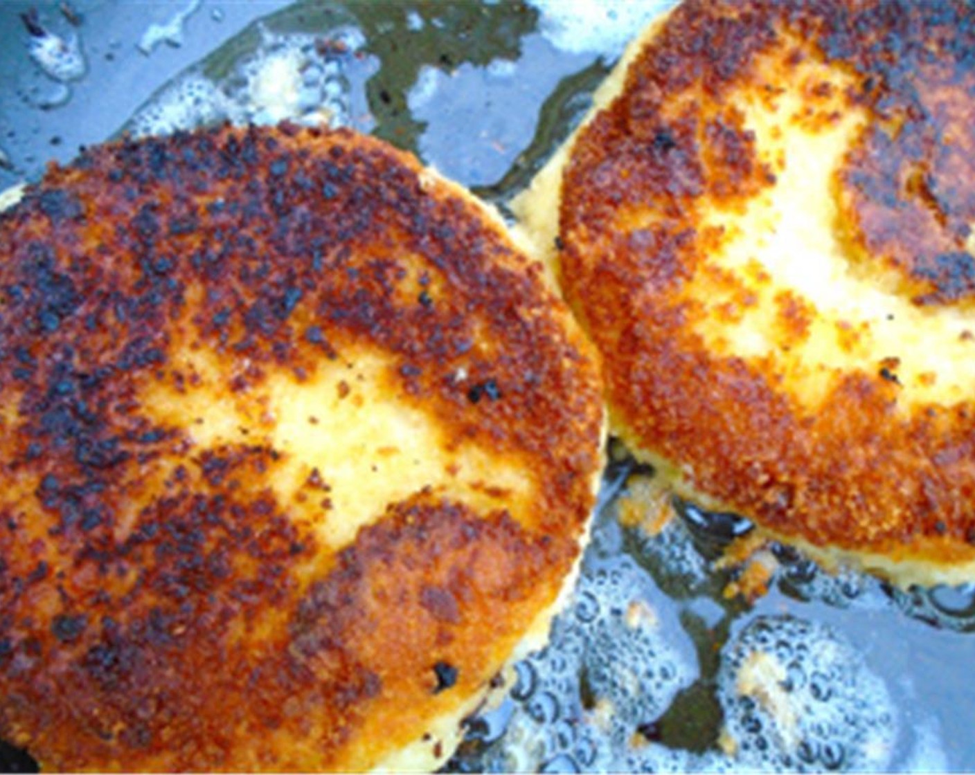 step 5 Sauté patties in frying Olive Oil (as needed) until golden and heated through.