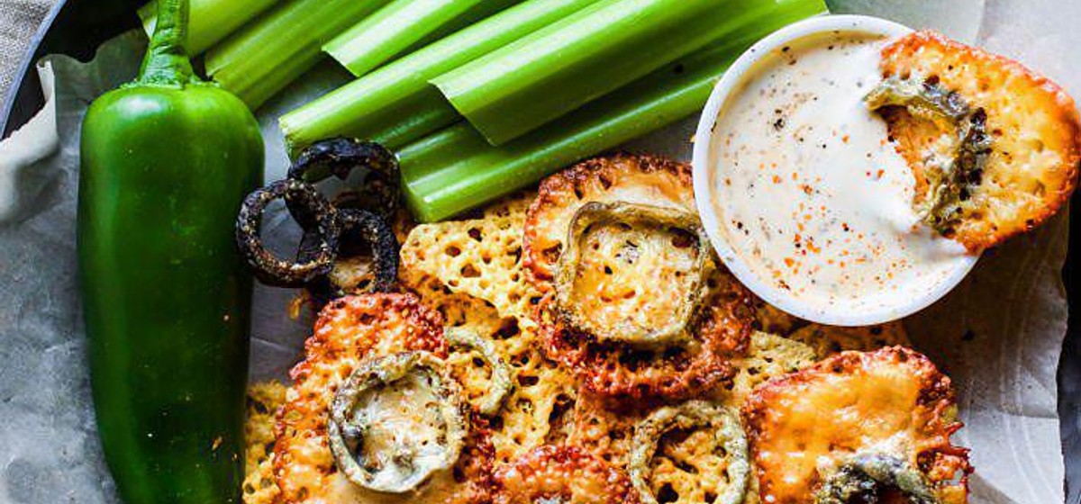 Easy Baked Jalapeño Cheese Crisps Recipe | SideChef