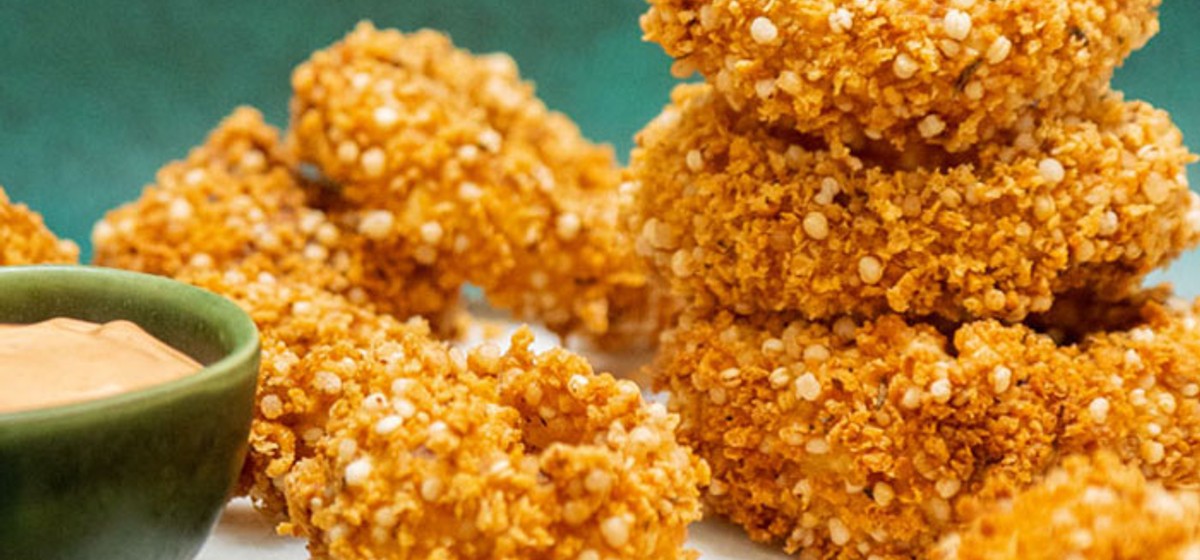 Crispy Quinoa Onion Rings Recipe SideChef