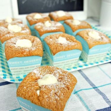 Hokkaido Chiffon Cupcake Recipe | SideChef