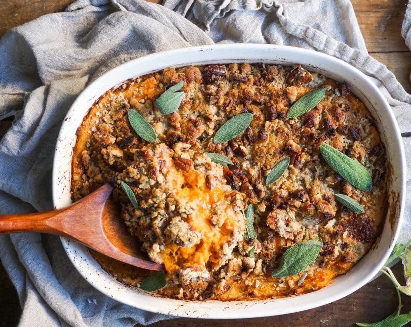 Loaded Sweet Potato Casserole