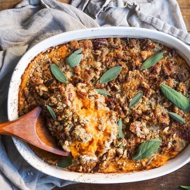 Loaded Sweet Potato Casserole Recipe | SideChef