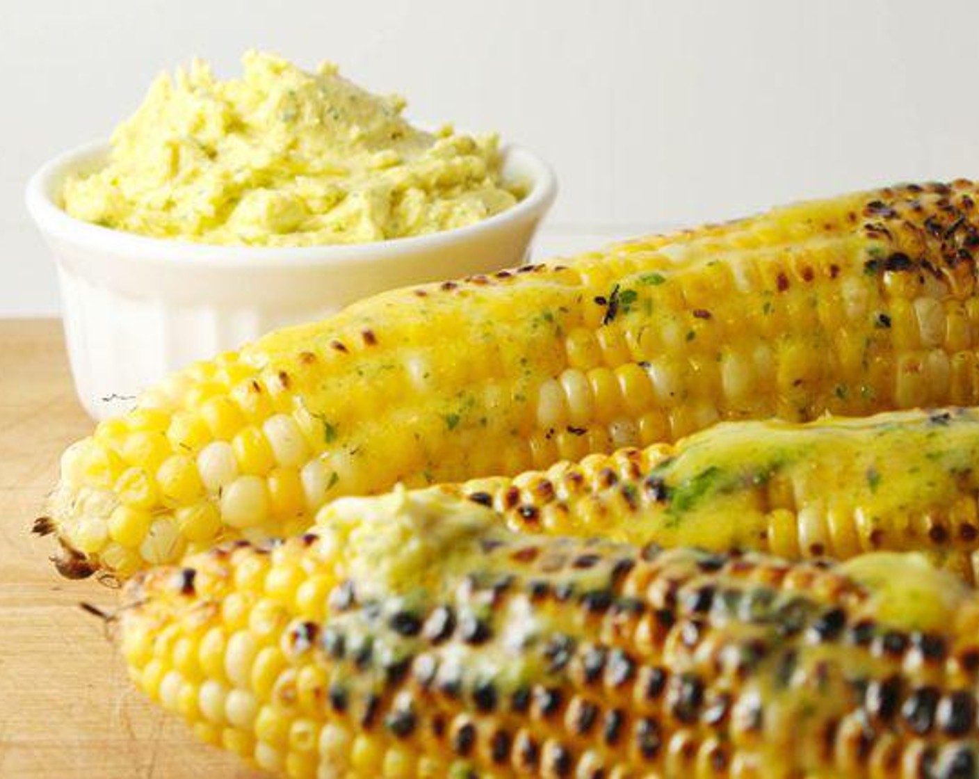 Grilled Corn with Mango Habanero Butter