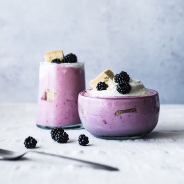Blackberry Greek Yogurt Trifles Recipe | SideChef
