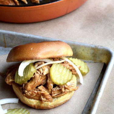 Skillet Pulled BBQ Chicken Recipe | SideChef