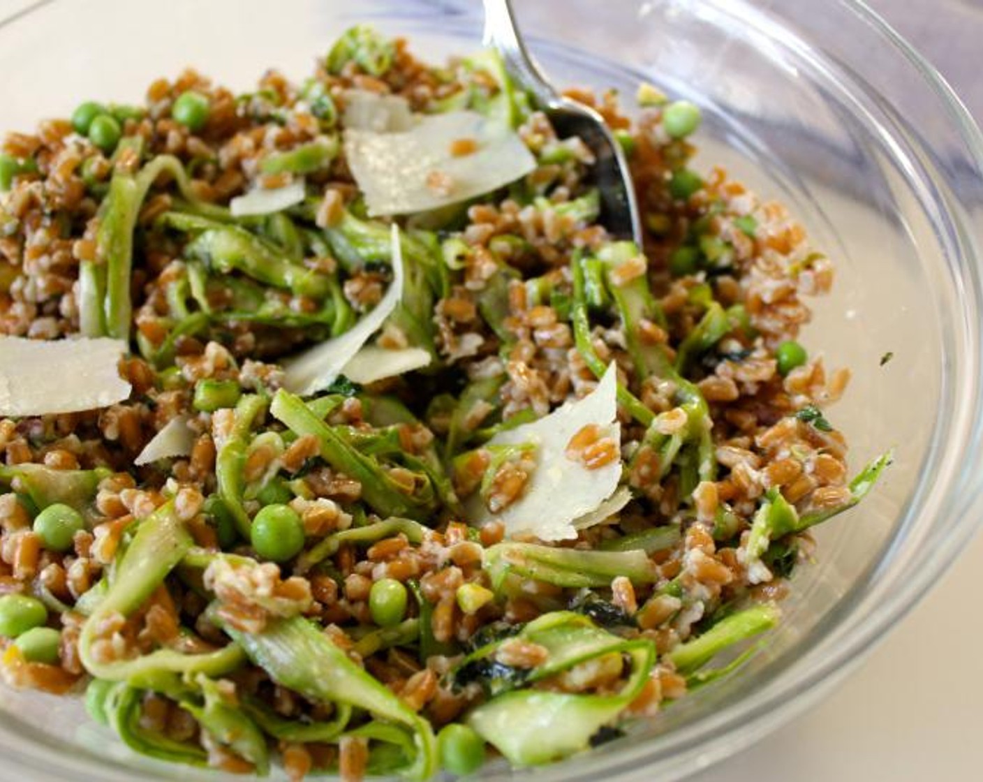 step 5 Let the salad cool completely, then add the Pecorino Romano Cheese (1/3 cup) and Shelled Pistachios (1/3 cup), and mix well. Serve at room temperature. Enjoy!