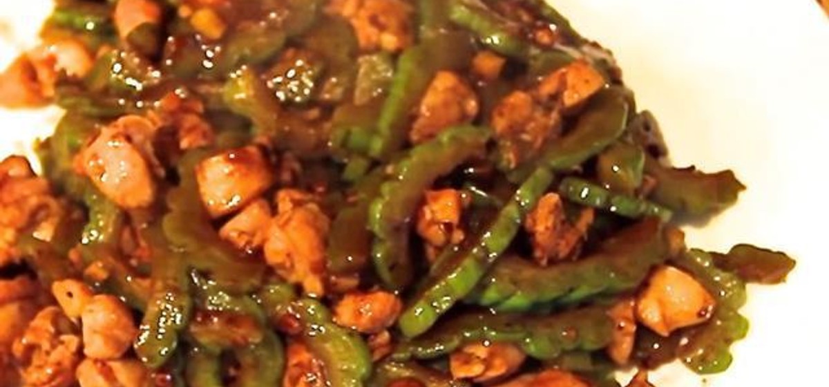 Stir-Fried Bitter Melon, Chicken, Black Bean Sauce Recipe | SideChef