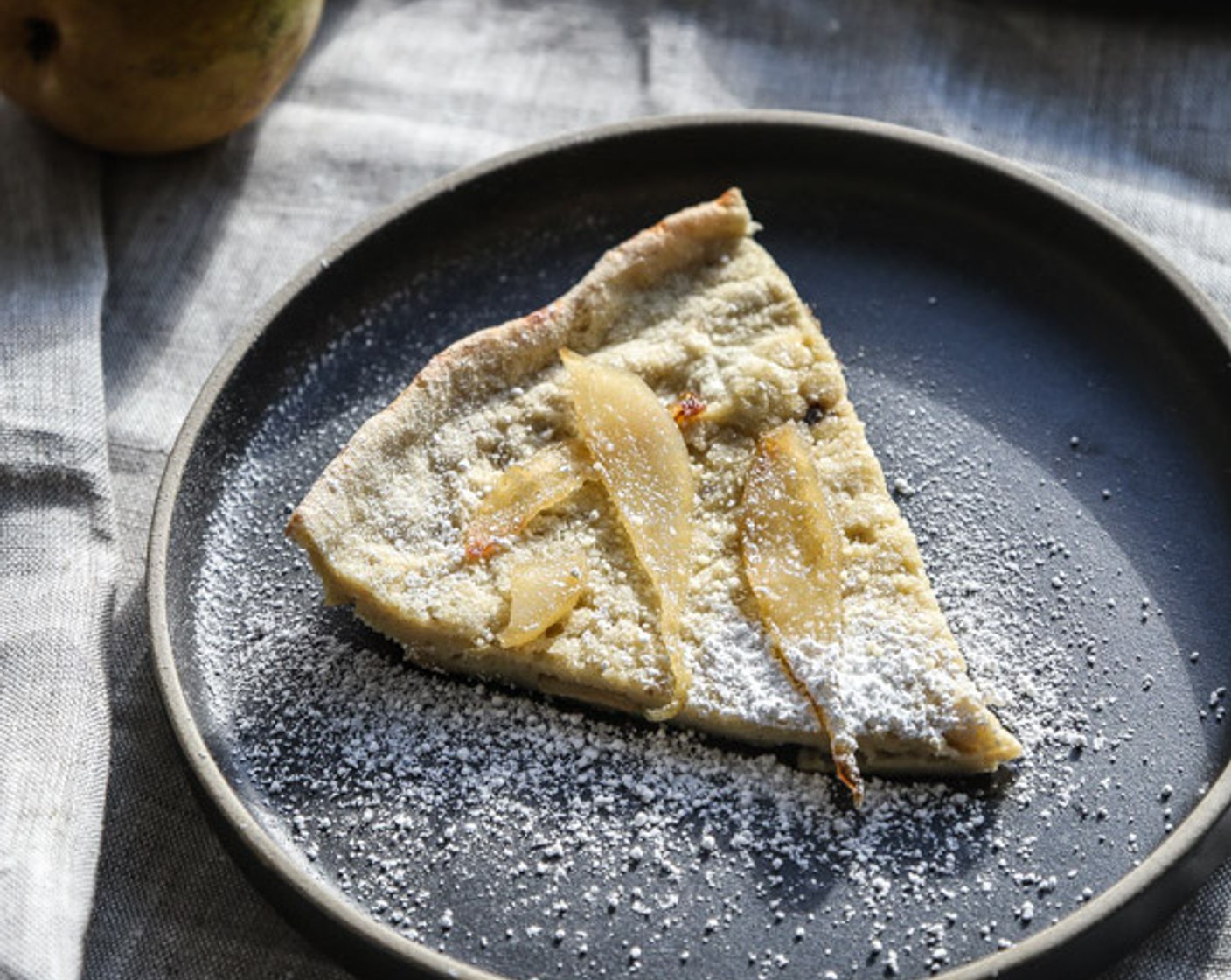 Gluten-Free Dutch Baby with Vanilla and Pear