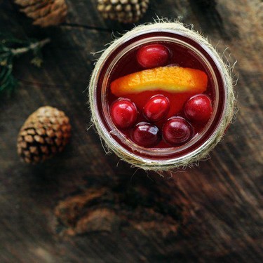 Warm + Cozy Spiced Cranberry Apple Cider Recipe | SideChef