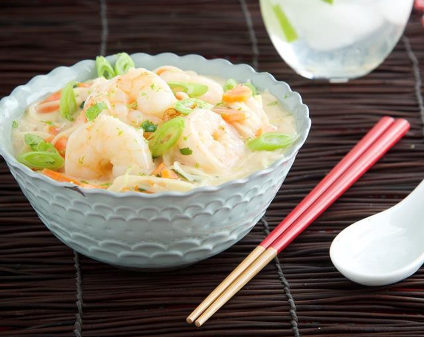 Coconut Shrimp Noodle Soup