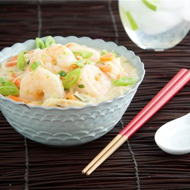 Coconut Shrimp Noodle Soup Recipe | SideChef