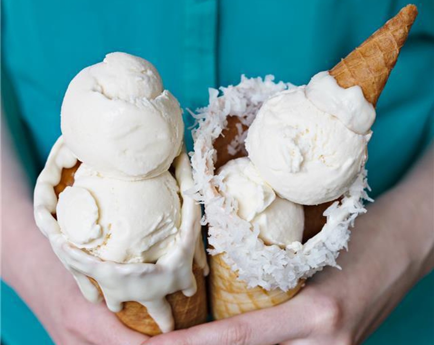 Waffle Cone Fruits Cups - SideChef