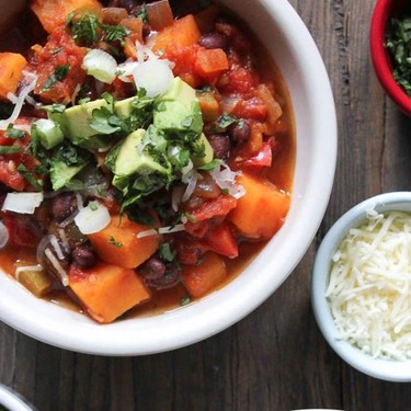 Sweet Potato and Black Bean Chili Recipe | SideChef