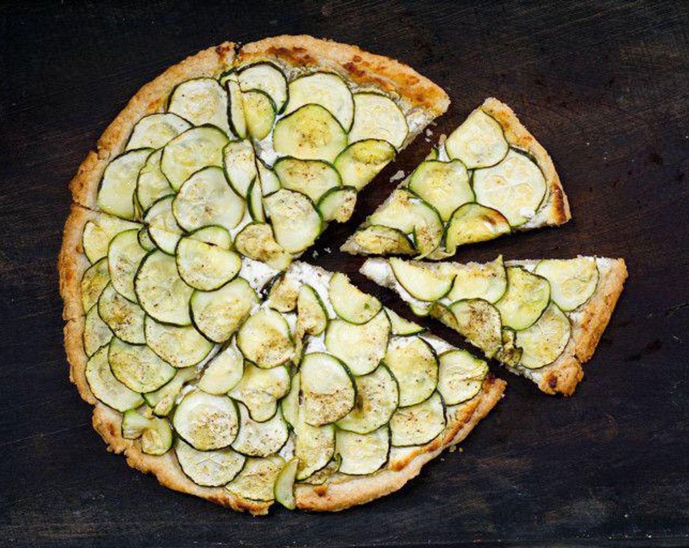 Goat Cheese and Zucchini Tart