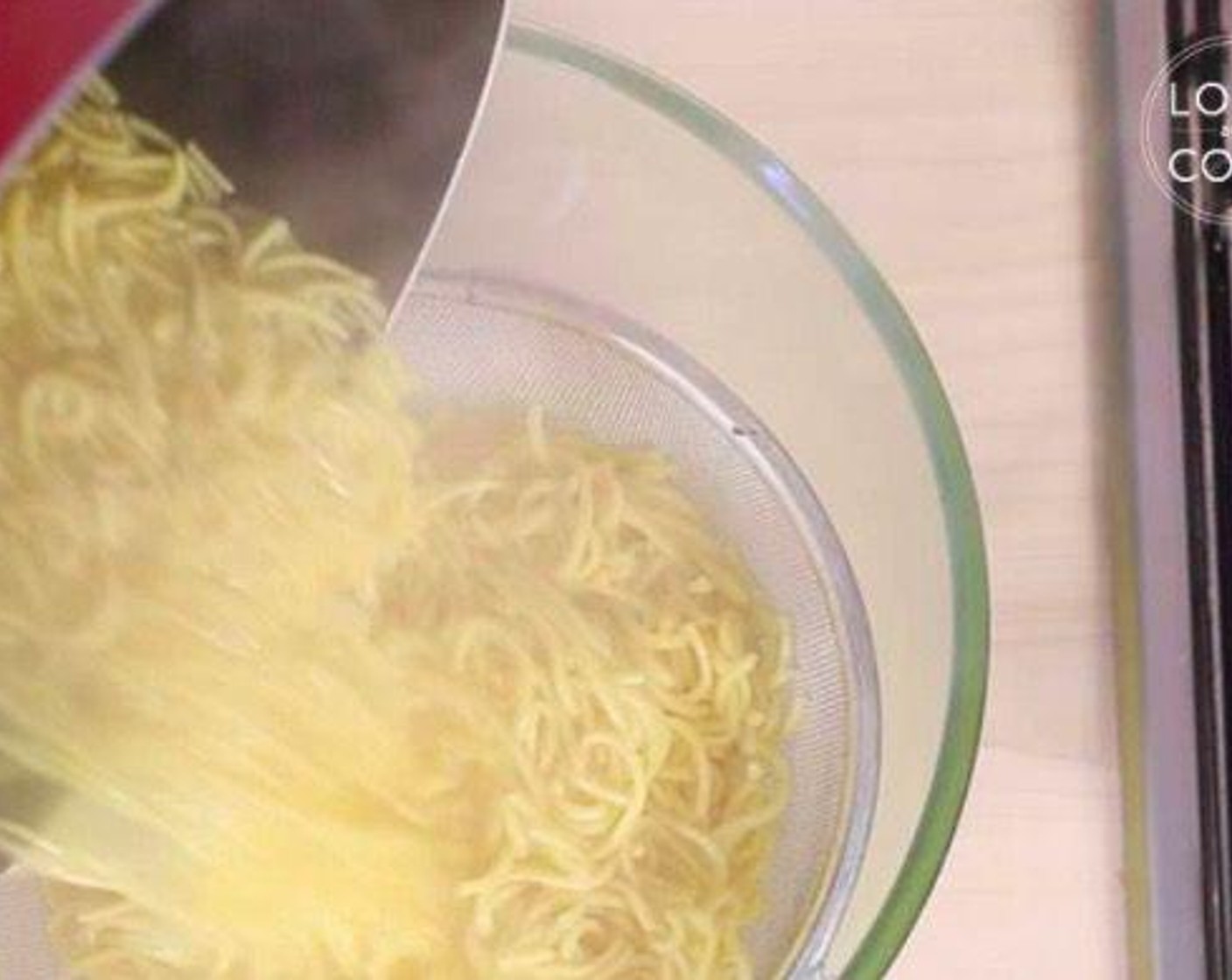 step 3 Boil water in a big sauce pan and add Rice Noodles (1.1 lb).