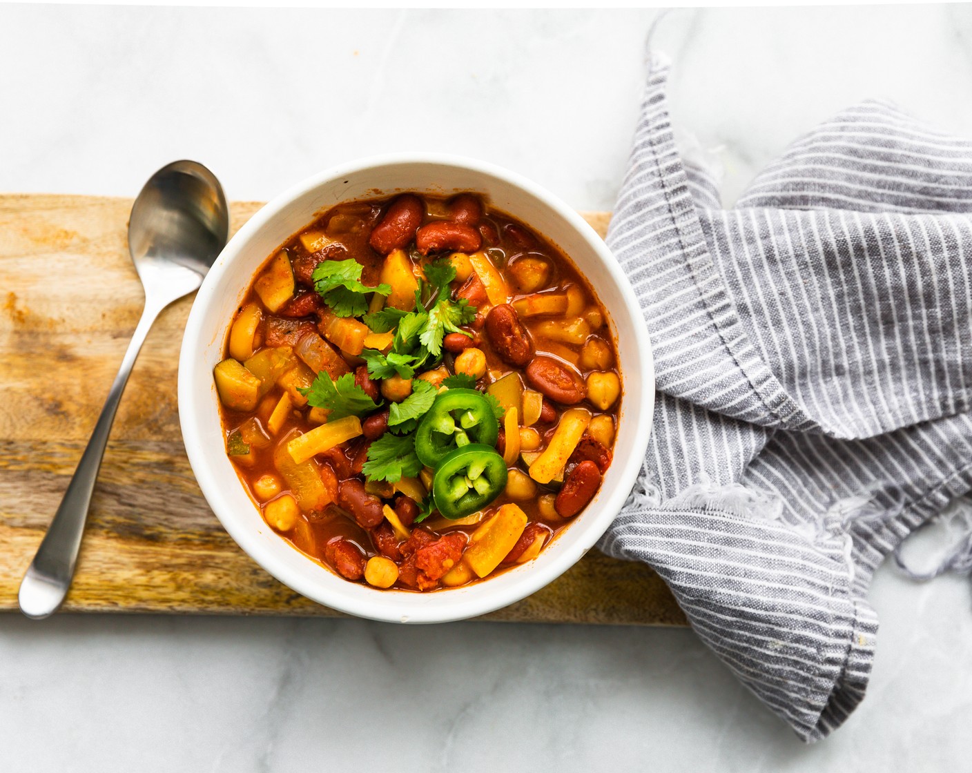 Slow Cooker Vegan Chipotle Chili