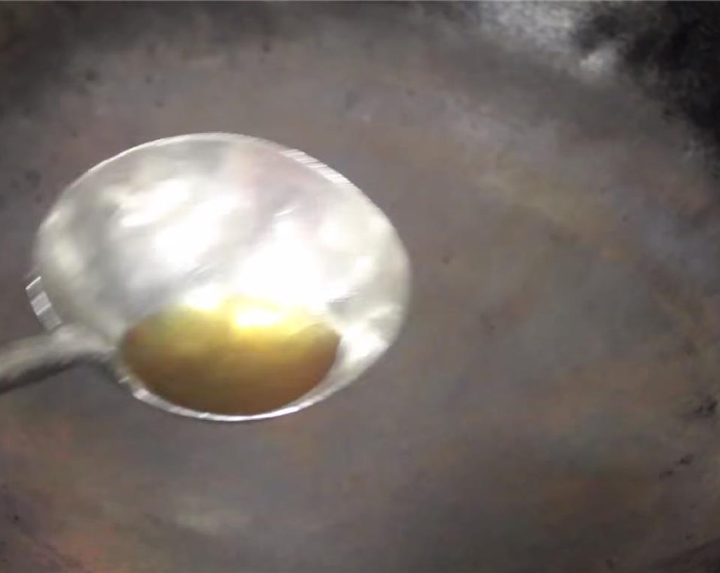 step 15 In a heated wok or pan, add in Vegetable Oil (2 Tbsp).