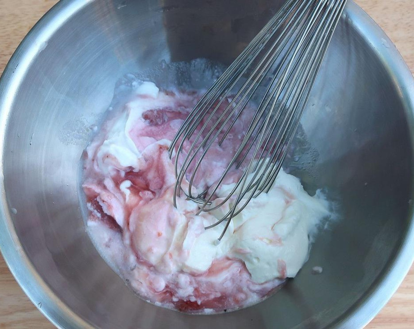 step 1 To make the filling, whisk the Eggland's Best Classic Eggs (3) and Pure Vanilla Extract (1 tsp). Whisk in the Greek Yogurt (1 1/2 cups), and Honey (1 tsp).