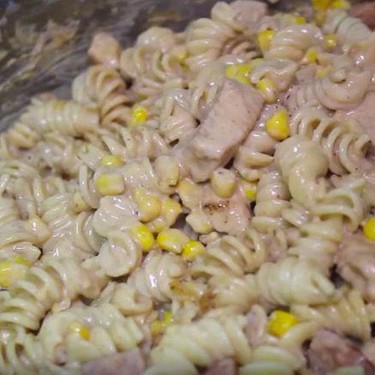 Creamy Pasta with Chicken & Ham Recipe | SideChef