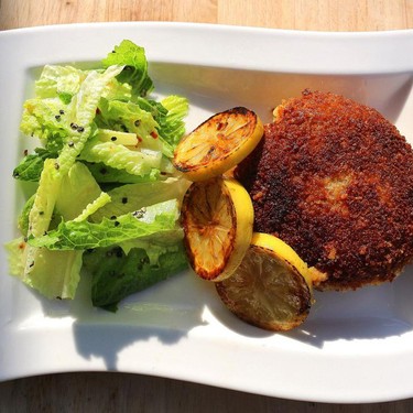Breaded Meat Patties with Swiss cheese Recipe | SideChef
