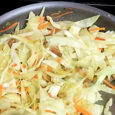 Flavorful Cabbage with Ham Recipe | SideChef