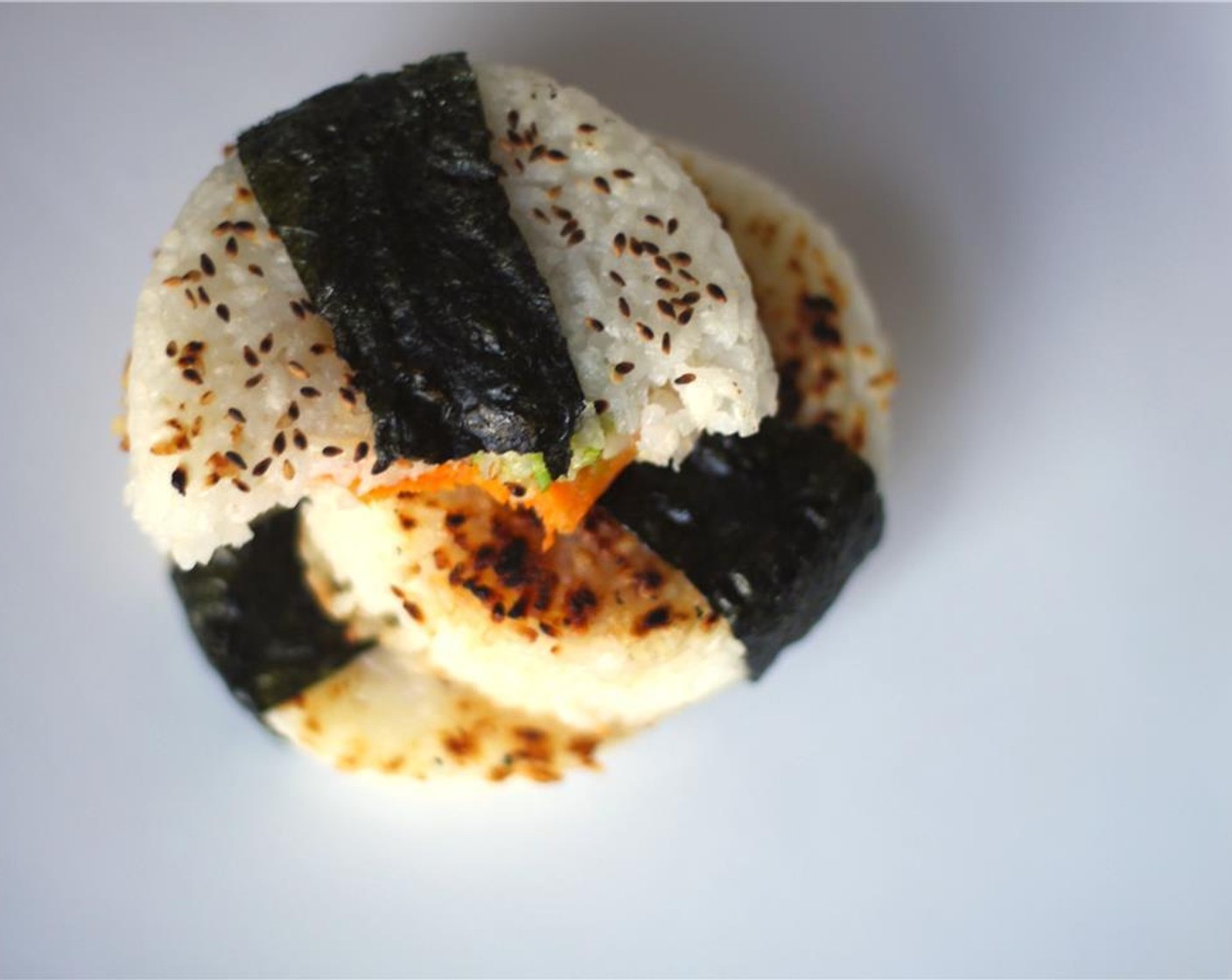 step 14 Wrap with a piece of nori and dip in teriyaki to enjoy.
