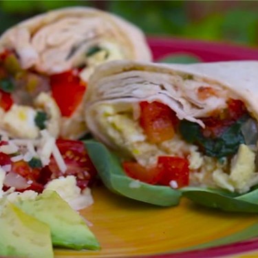 Veggie Breakfast Burrito Recipe | SideChef