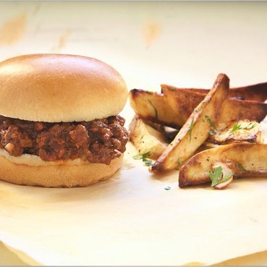 Sloppy Joe Sandwiches with Garlic Fries Recipe | SideChef