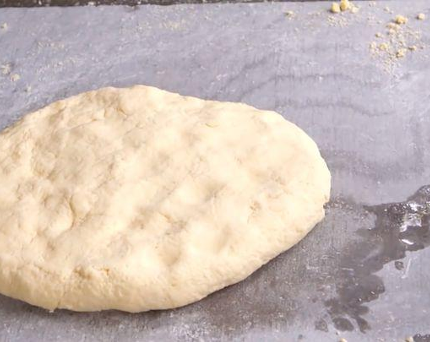 step 3 Keep kneading until you have a firm dough. Let the dough rest for about 30 minutes.