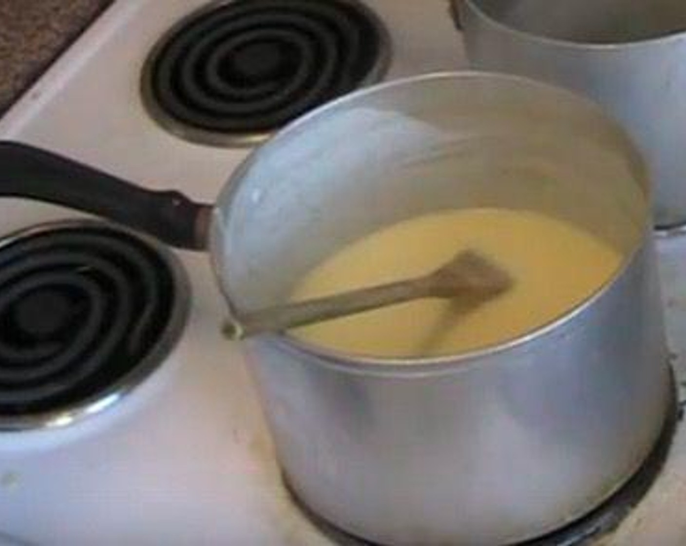 step 1 In a saucepan, melt Butter (2 Tbsp) Add All-Purpose Flour (3 Tbsp) and stir to combine over a low heat. Add Milk (3 cups) and stir until mixture thickens, about 5 minutes.