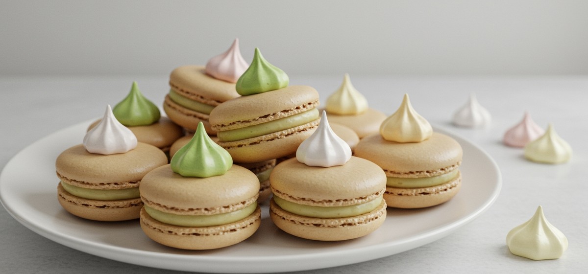 Iced Gem Macarons Recipe | SideChef