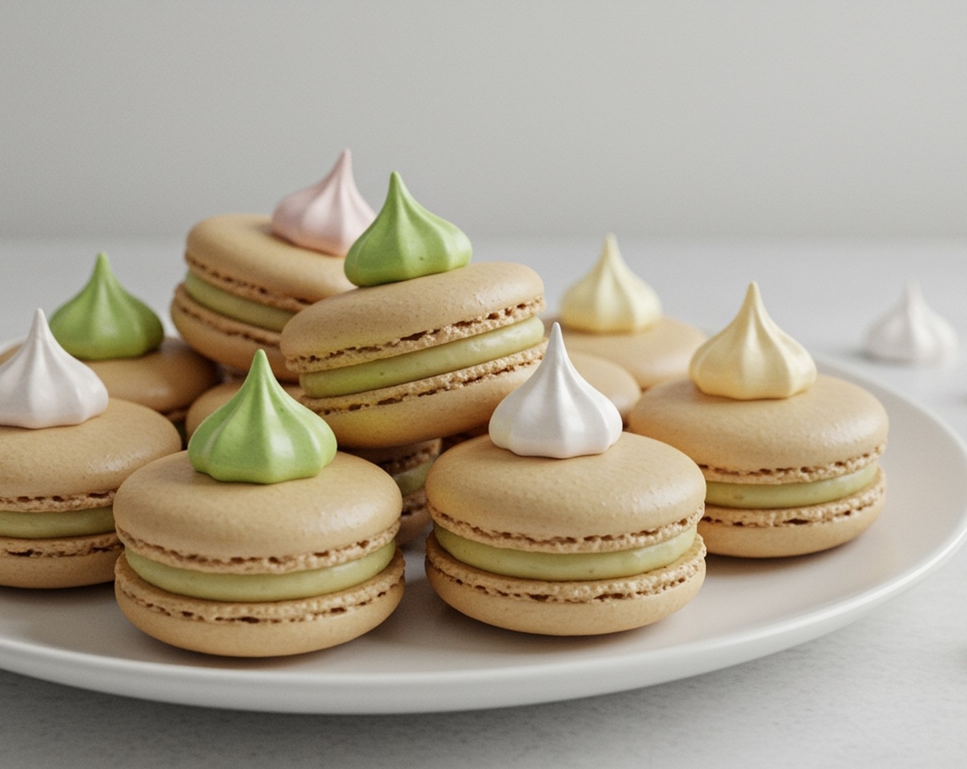 Iced Gem Macarons