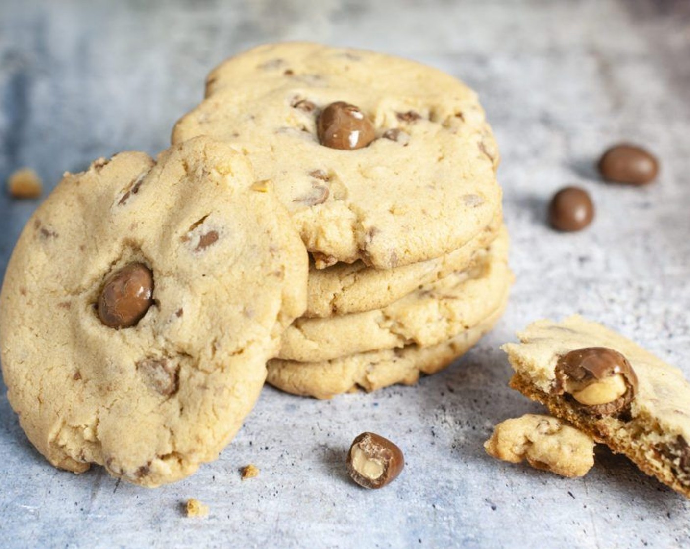 Chocolate Crunch Peanut Butter Cookies