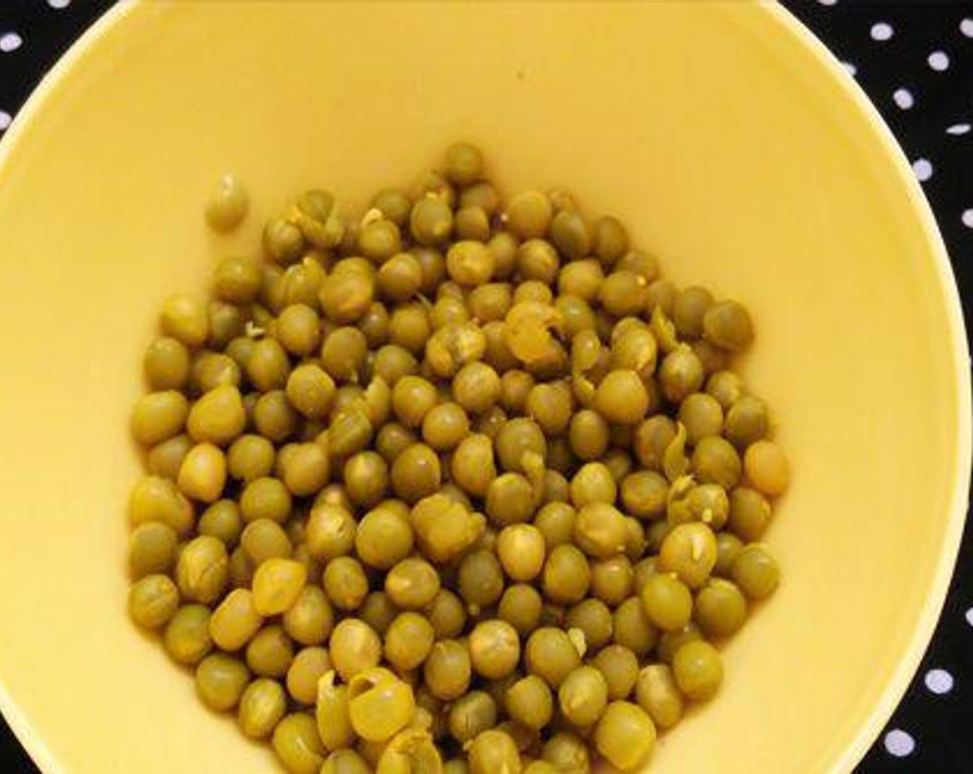 step 1 Pressure cook the Green Peas (1 cup), adding Ground Turmeric (1 pinch), Garam Masala (1/4 tsp), and Salt (to taste). Do not over cook and make it mushy.