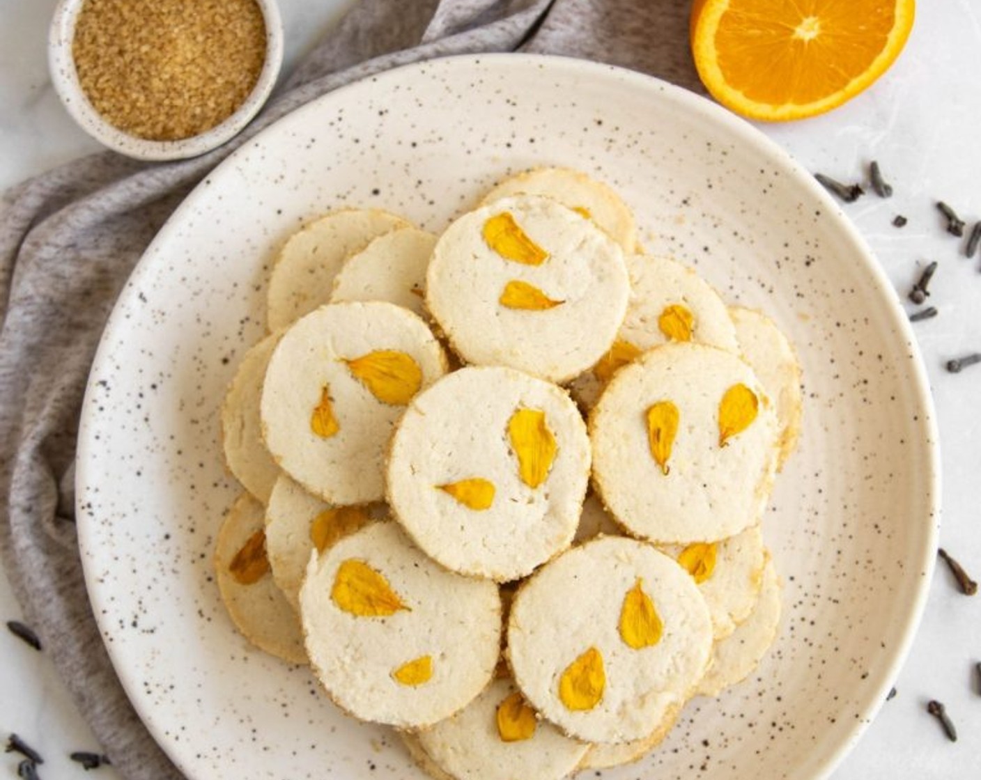 Smoked Clove Orange Cookies