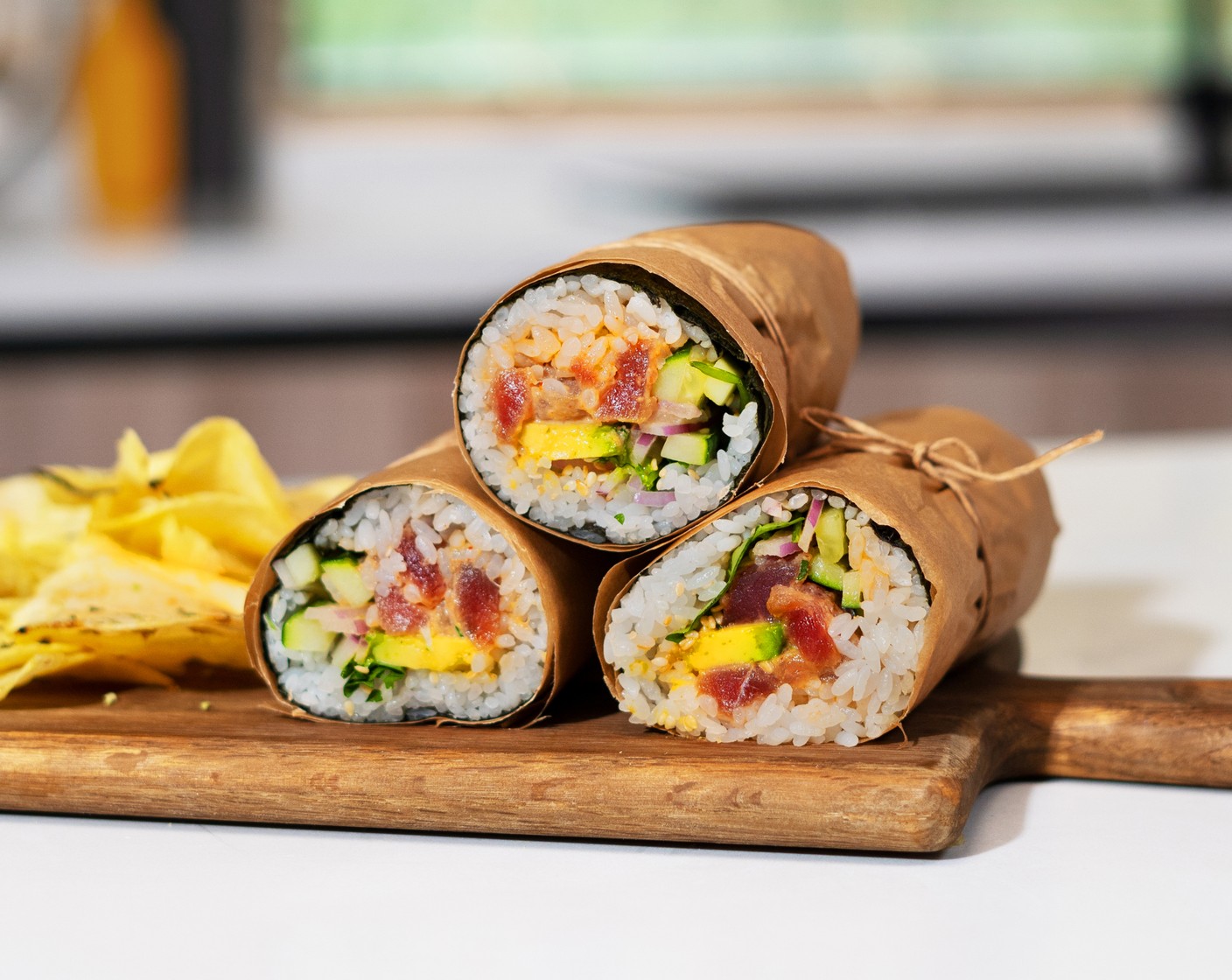 Spicy Tuna Sushi Burrito