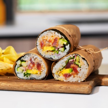 Spicy Tuna Sushi Burrito Recipe | SideChef
