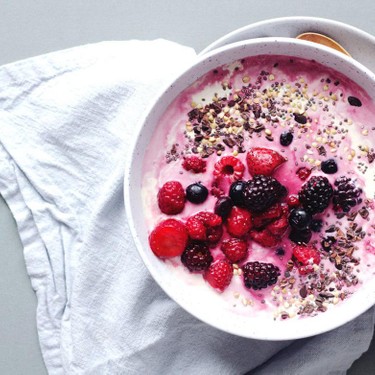 Berries Homemade Flavored Yogurt Recipe | SideChef