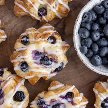 Blueberry Cream Cheese Danish Recipe | SideChef