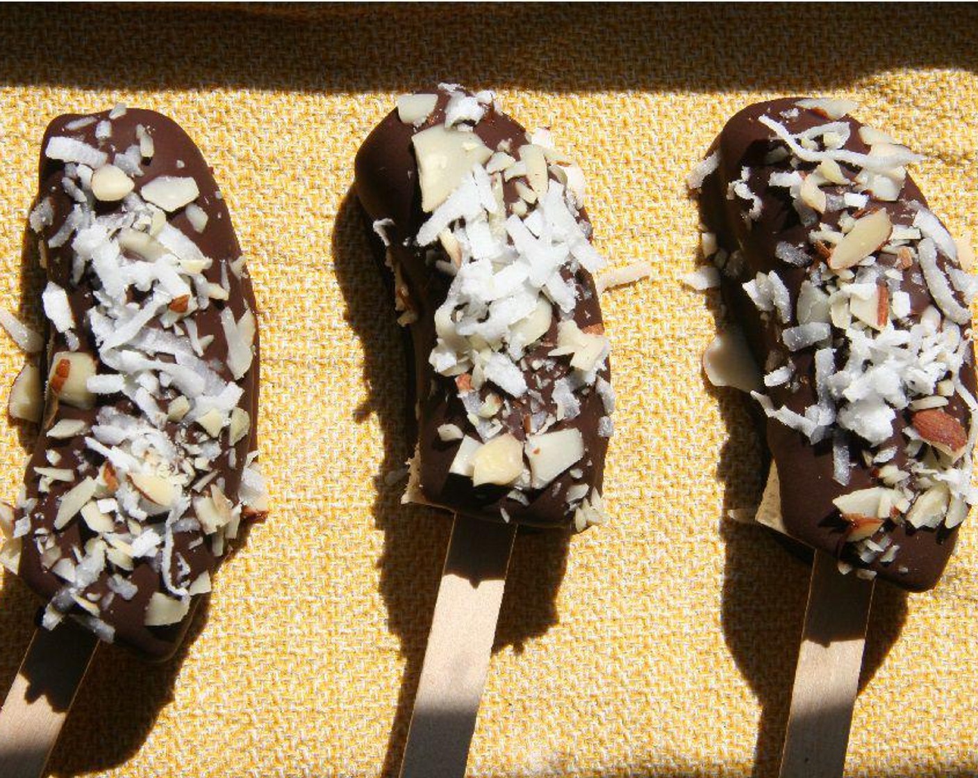 Chocolate Covered Banana Pops