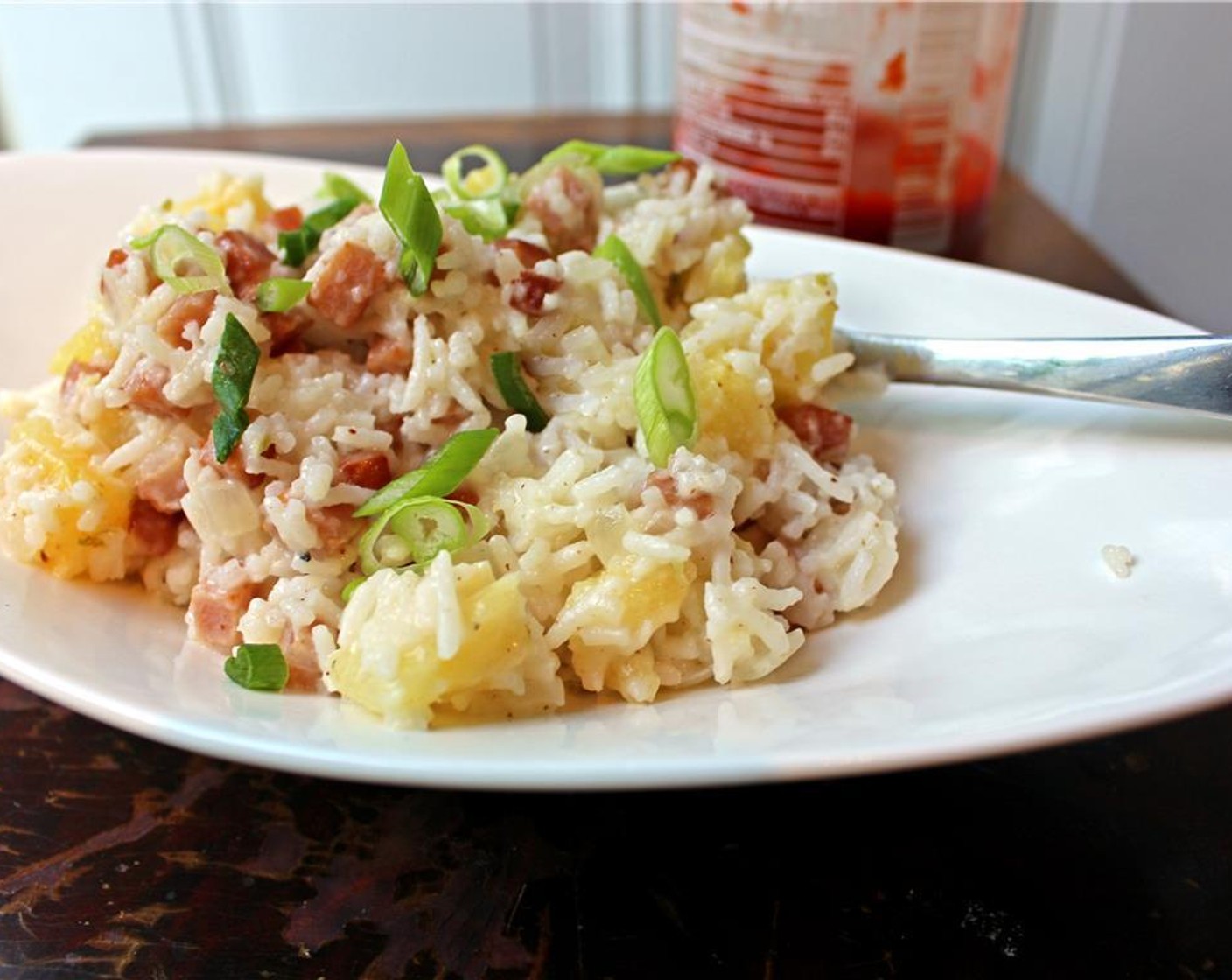 step 5 Garnish with Scallion (1 bunch) and Sriracha (to taste) if you like. Savor and share!