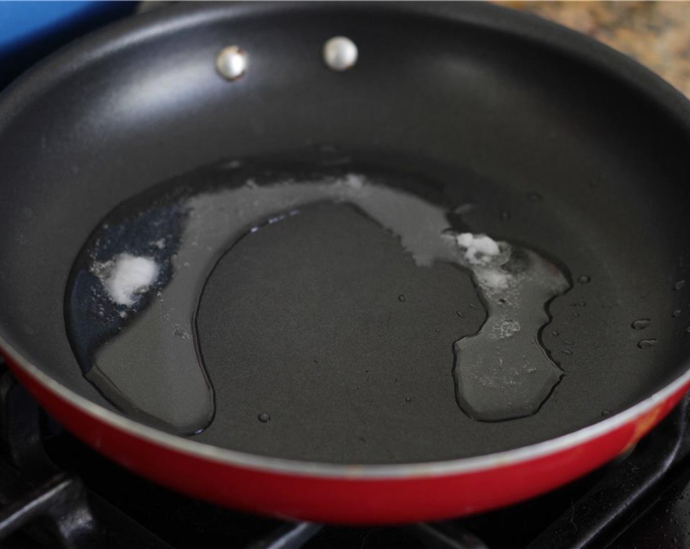step 6 Heat Coconut Oil (3 Tbsp) medium heat in a saute pan. Begin removing the leaves from the Fresh Sage (3 sprigs).