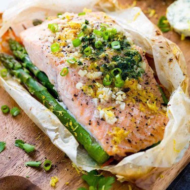 Salmon en Papillote with Vegetables Recipe | SideChef