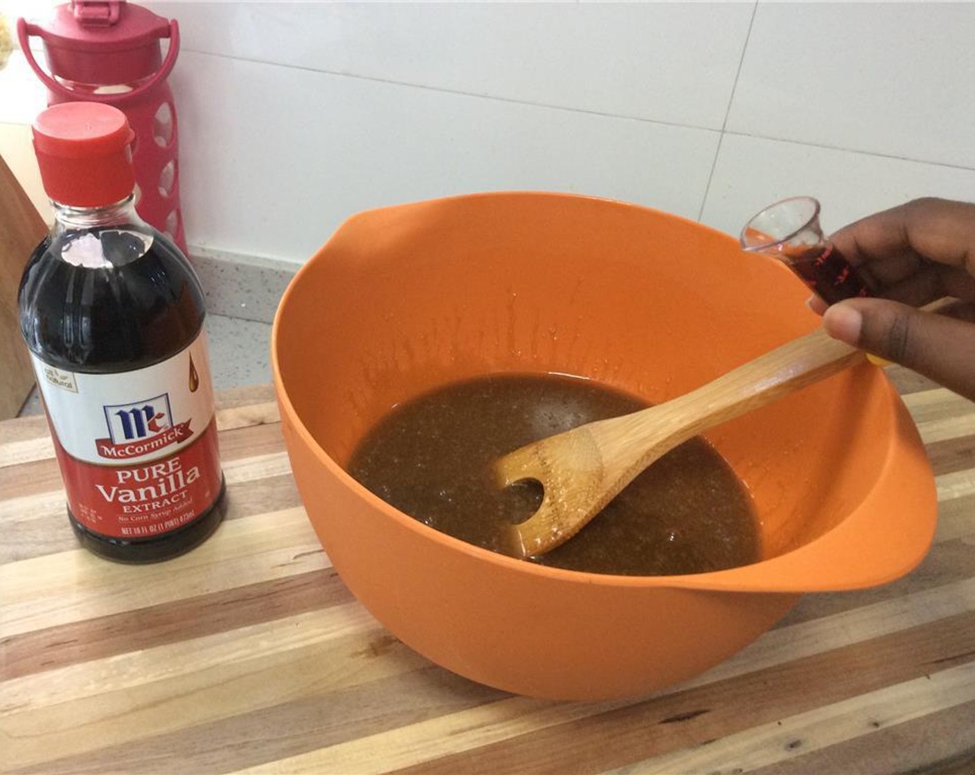 step 5 Then stir in Vanilla Extract (1 tsp).