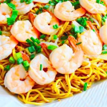 Chengdu Style Noodles With Coco Lime Shrimp Recipe | SideChef