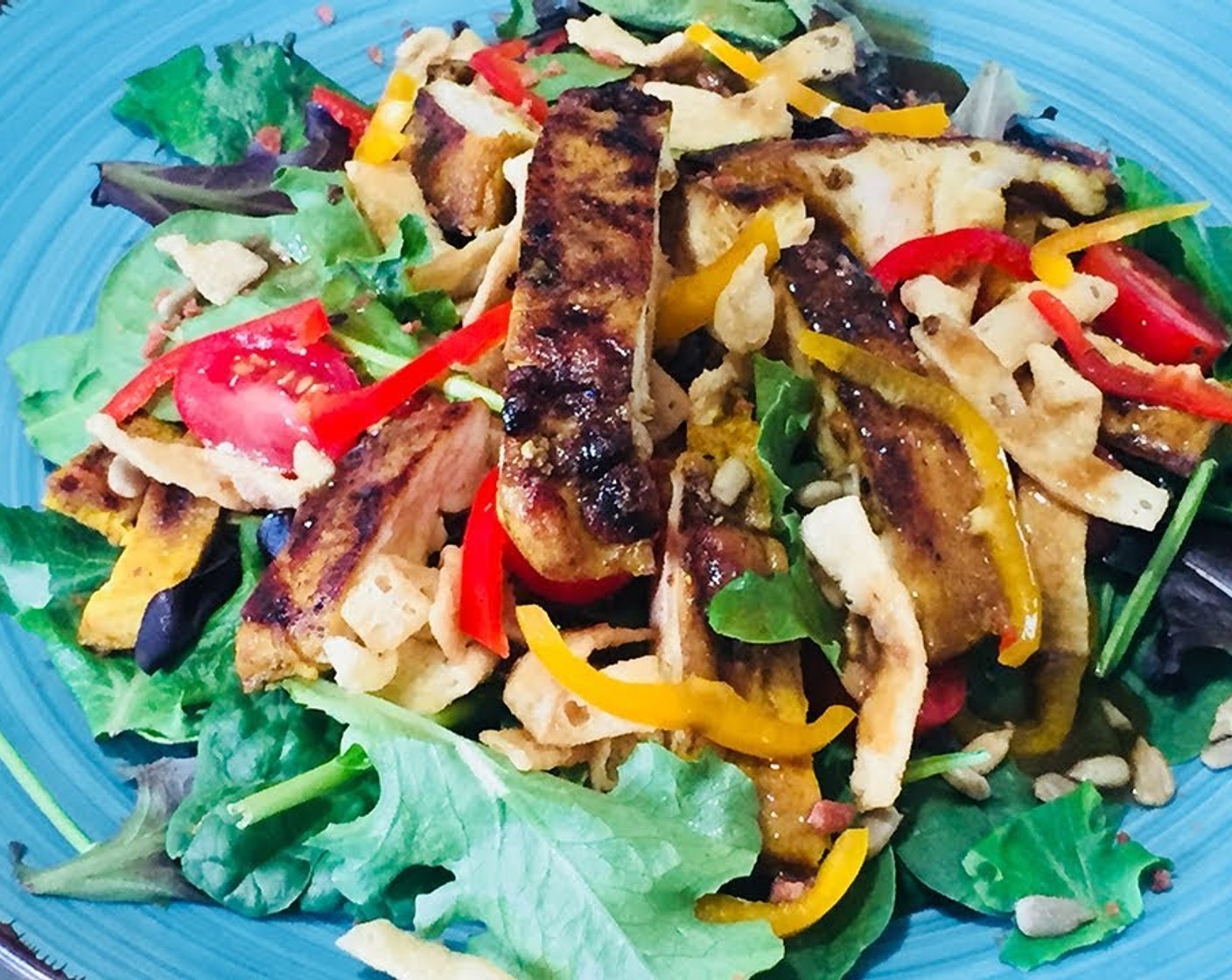 Grilled Asian Chicken Salad